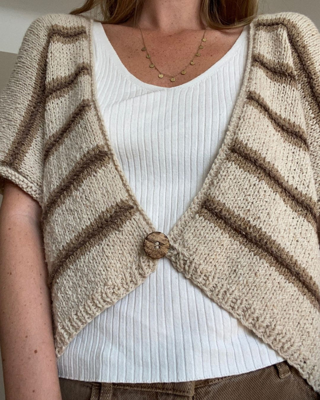 Boho Stripe Vest (ENG)
