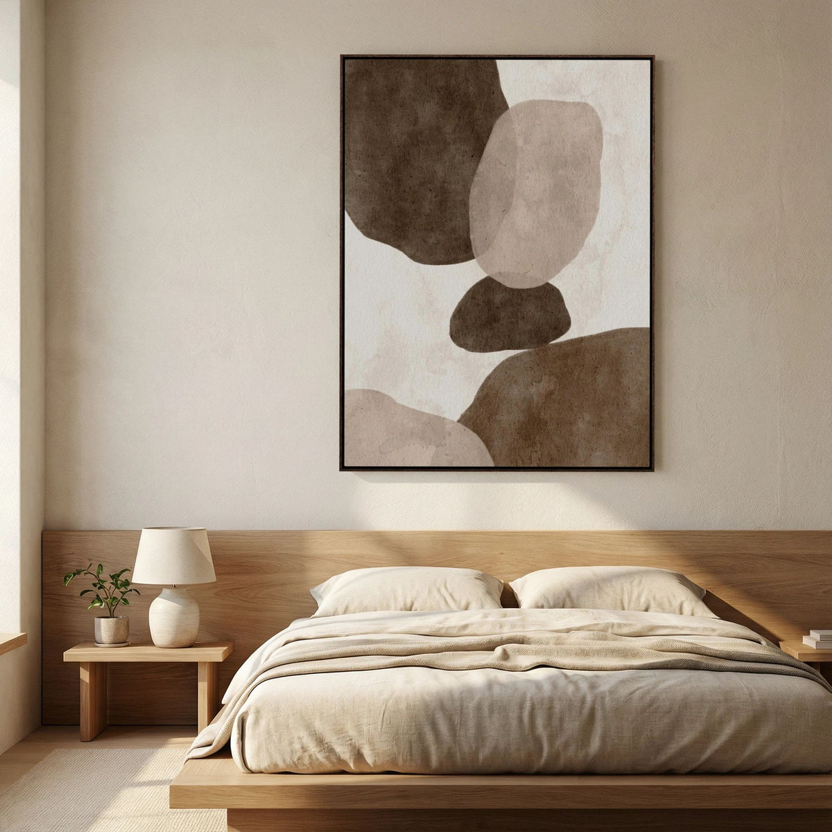 Balance Brown Canvas