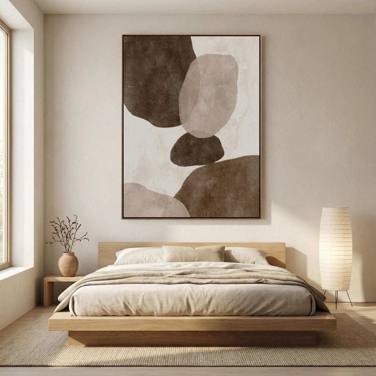Balance Brown Canvas