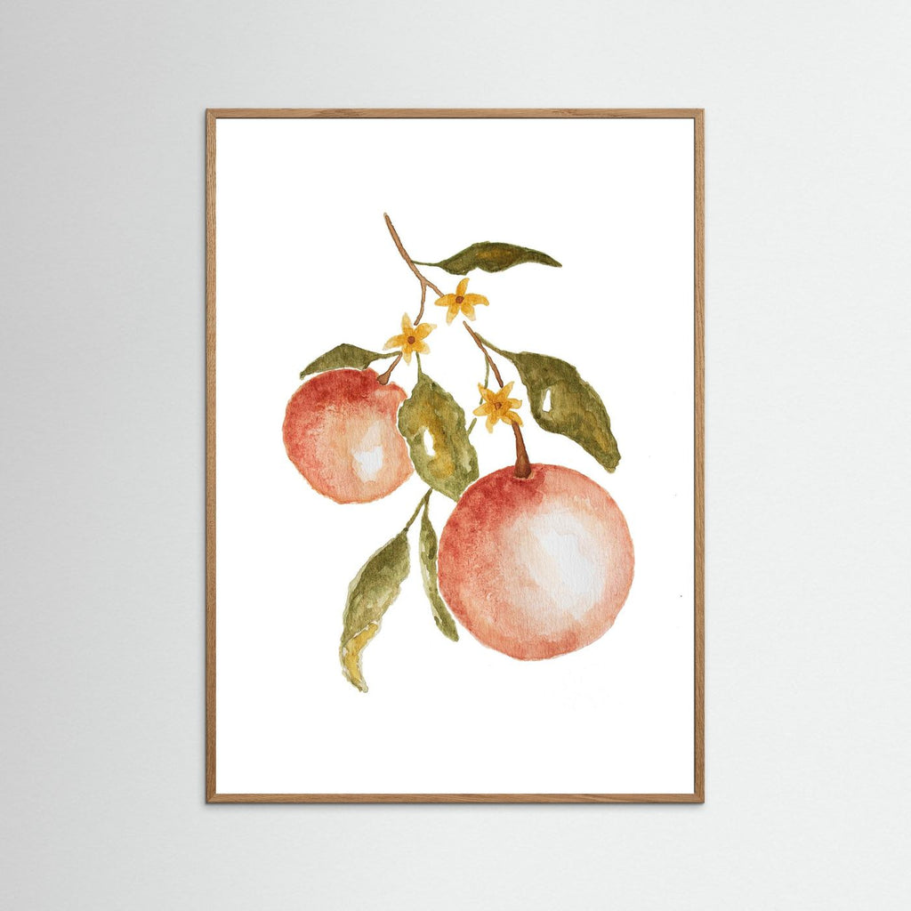 Pink Grape Poster