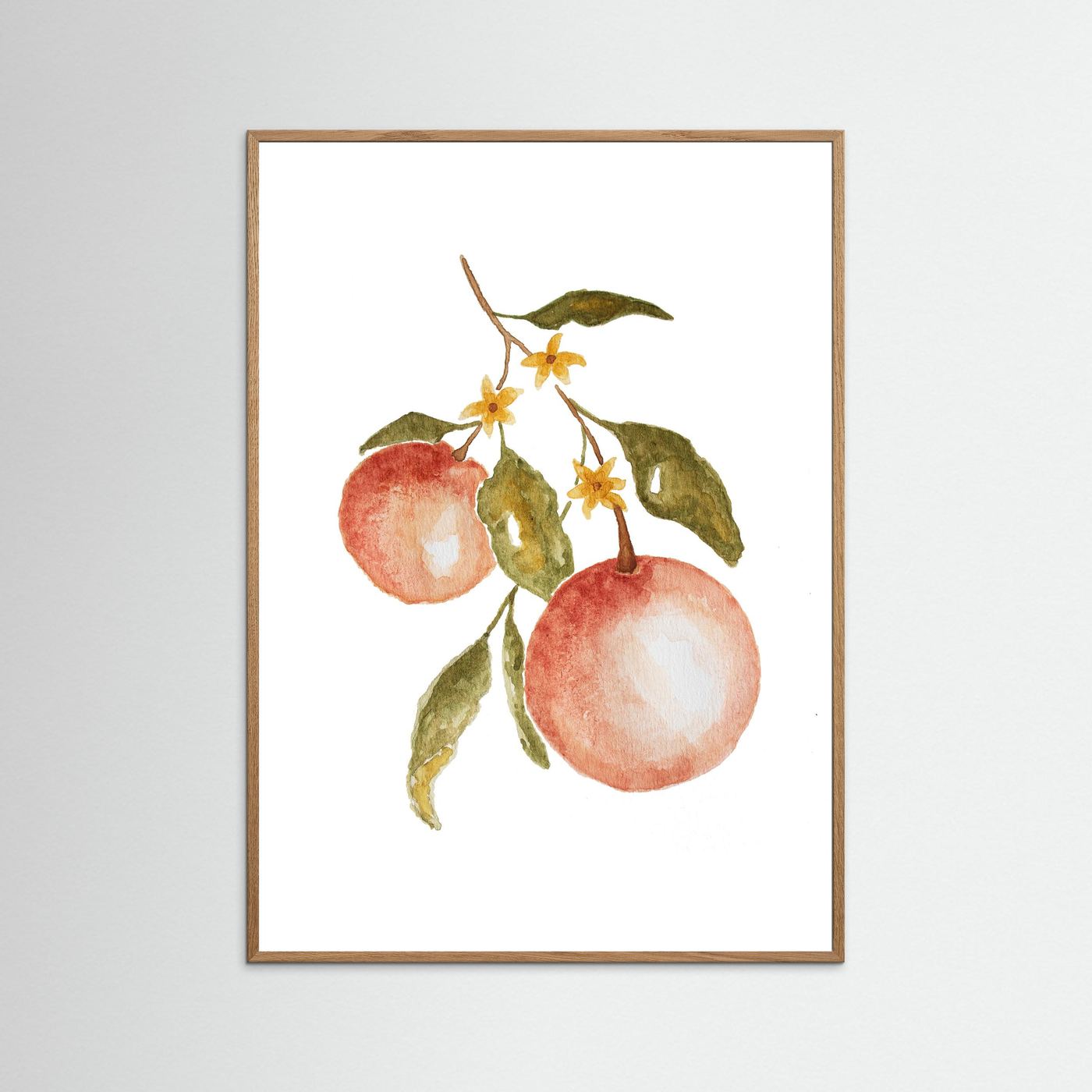 Pink Grape Poster