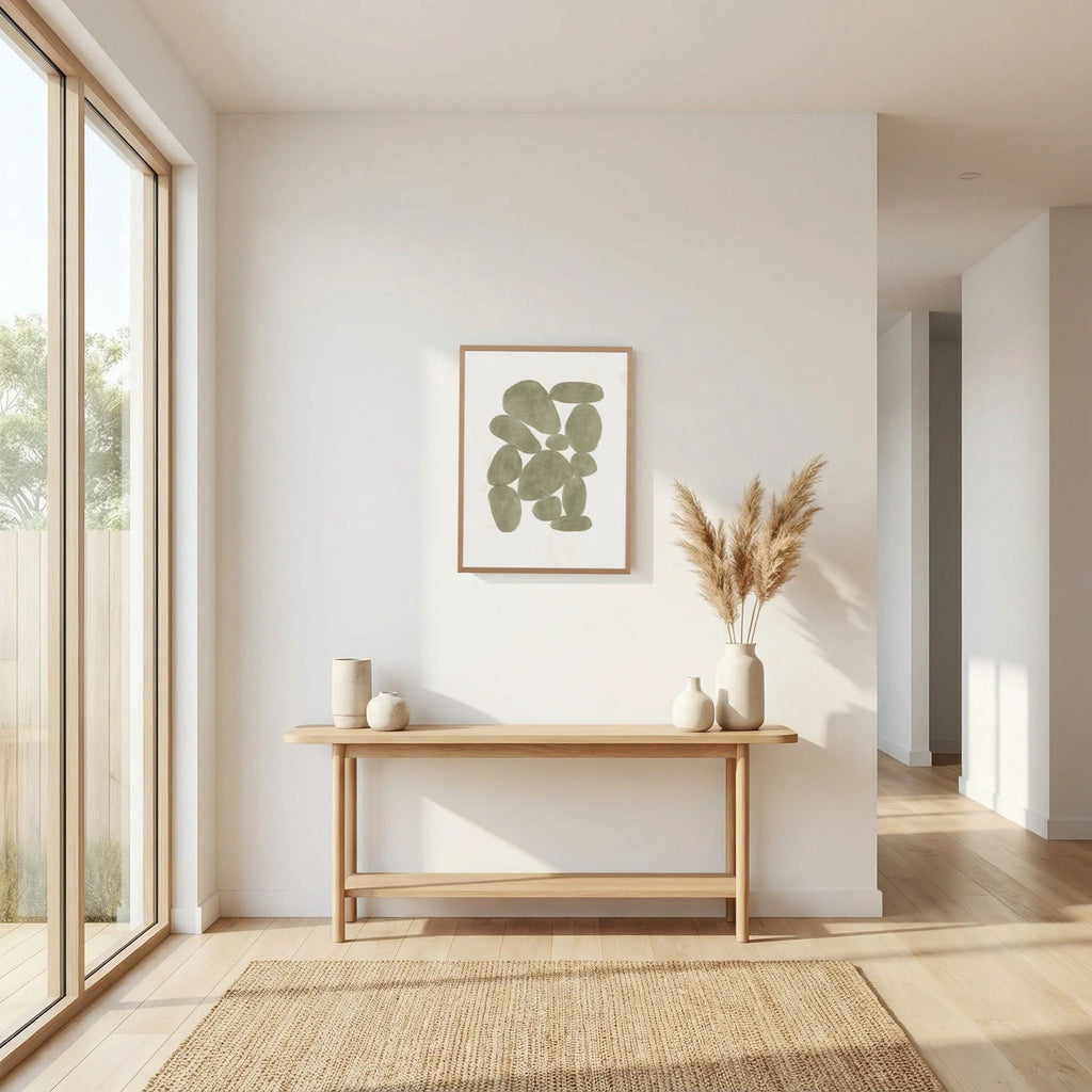Stones Moss Poster
