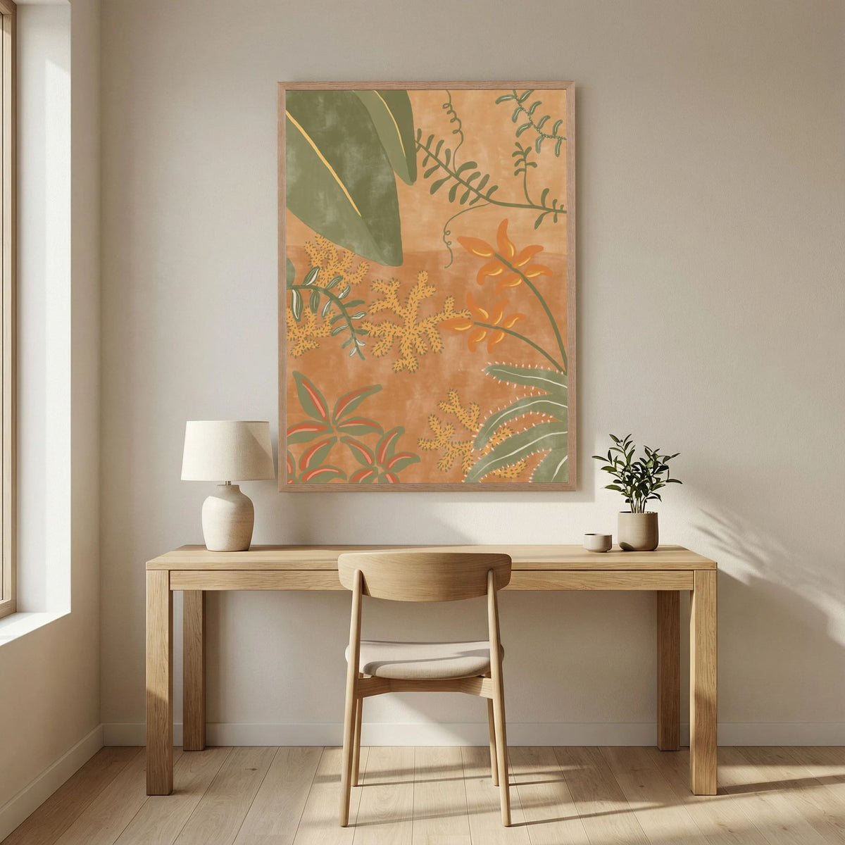 Tropical Landscape Poster 