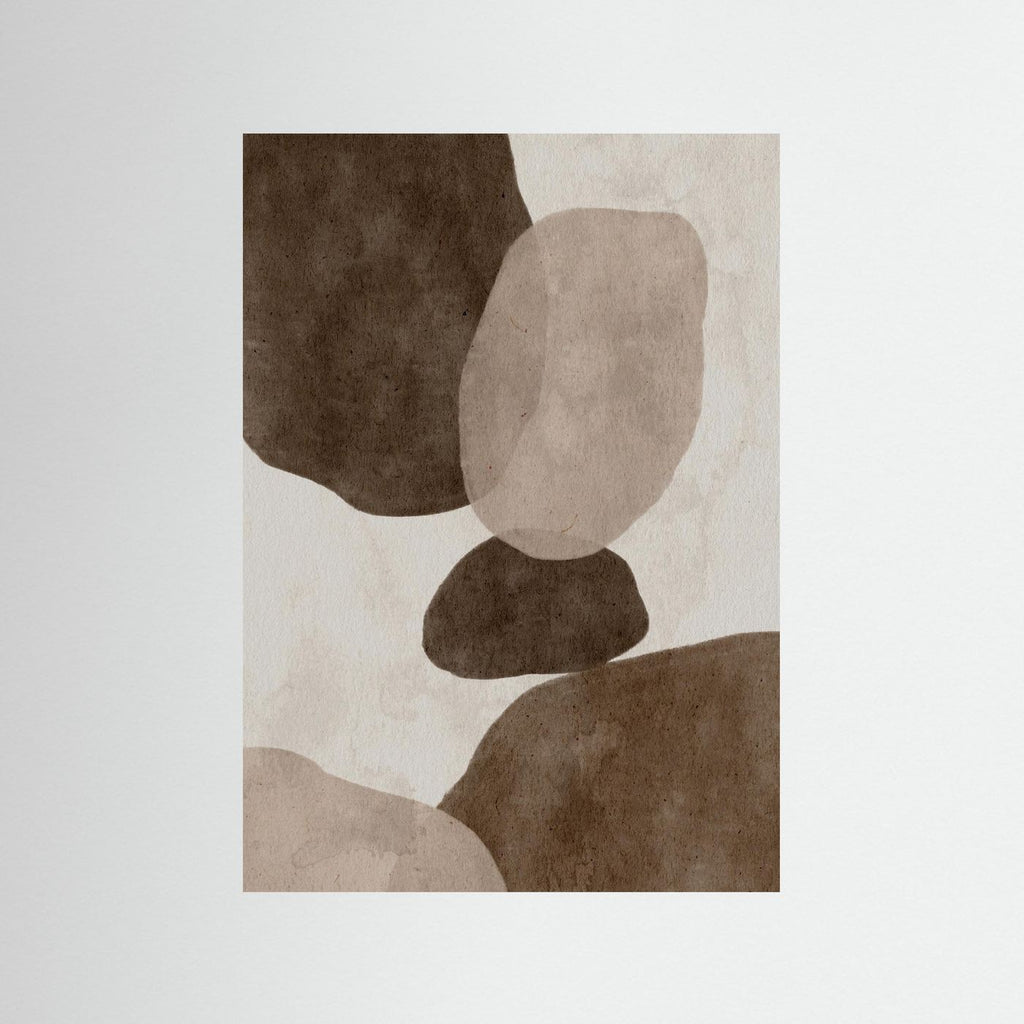 Balance Brown Poster