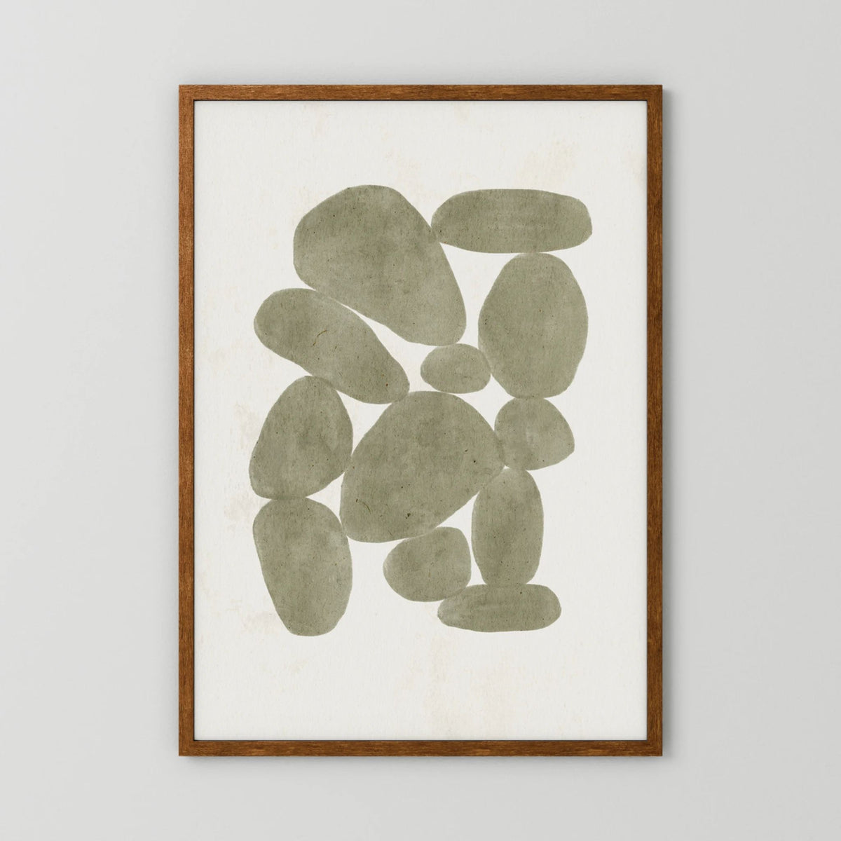 Stones Moss Poster