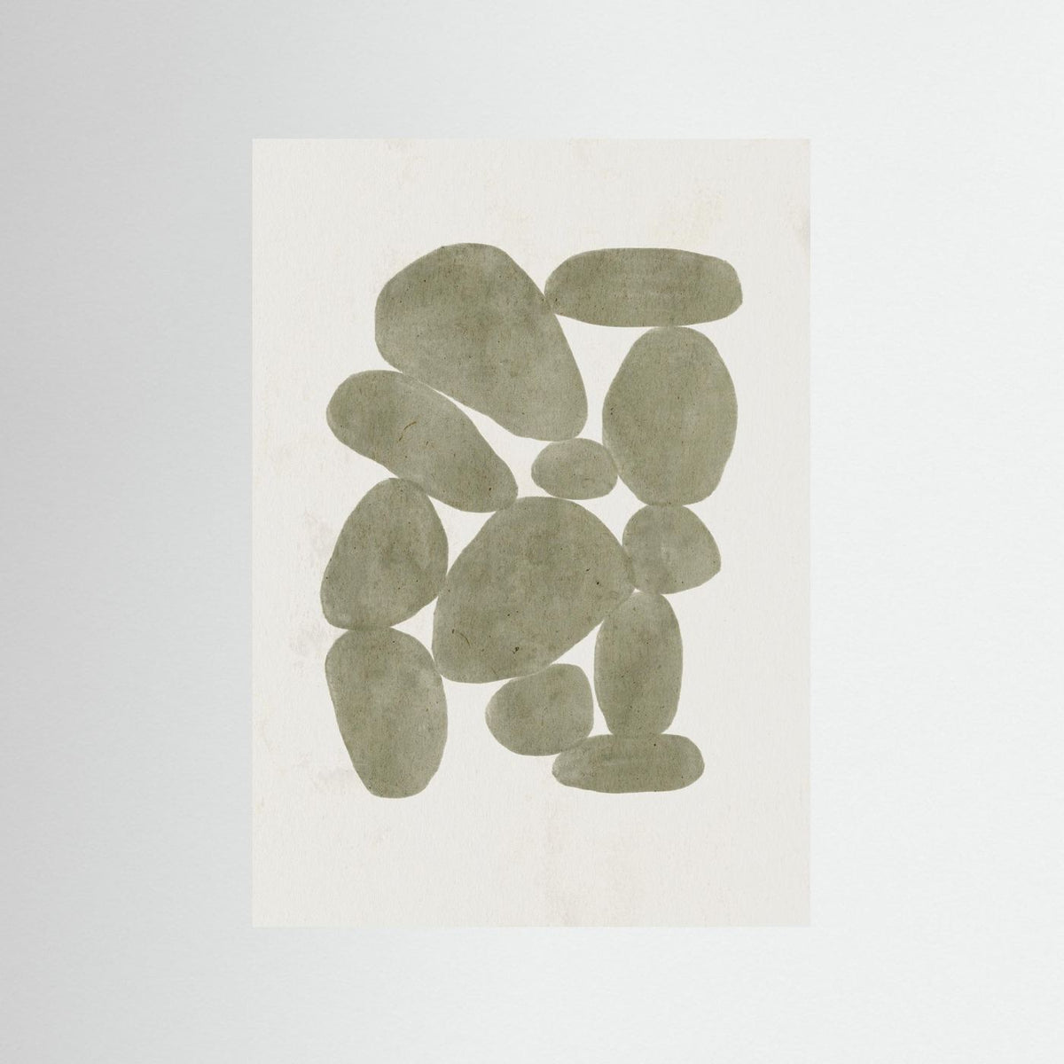 Stones Moss Poster