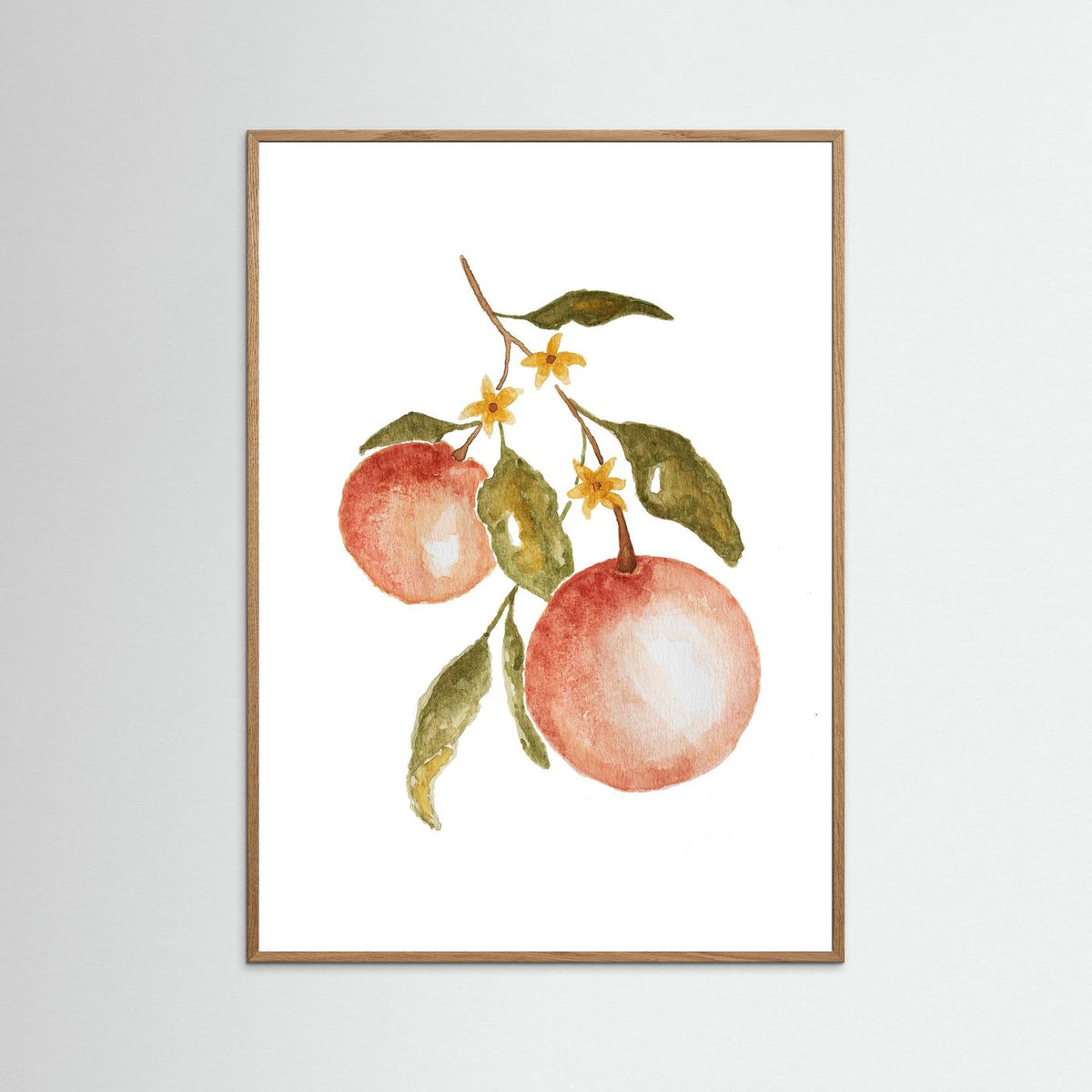 Pink Grape Poster