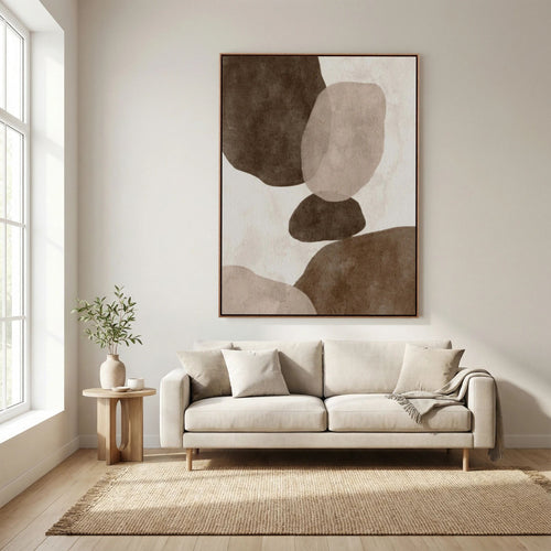 Balance Brown Canvas