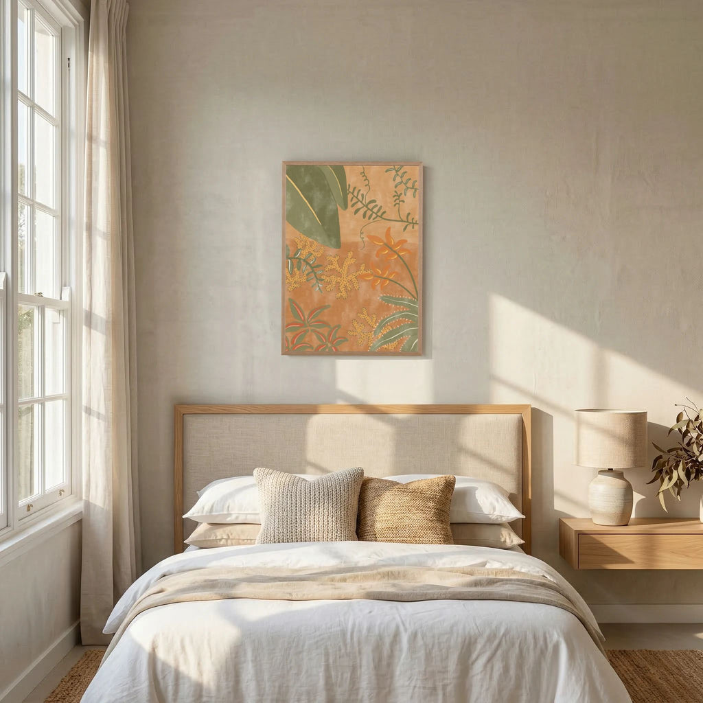 Tropical Landscape Poster 
