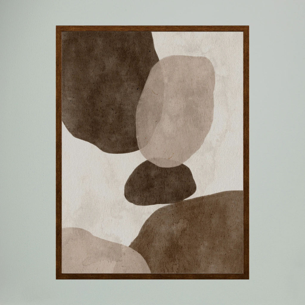Balance Brown Poster