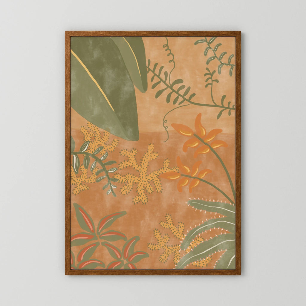 Tropical Landscape Poster 