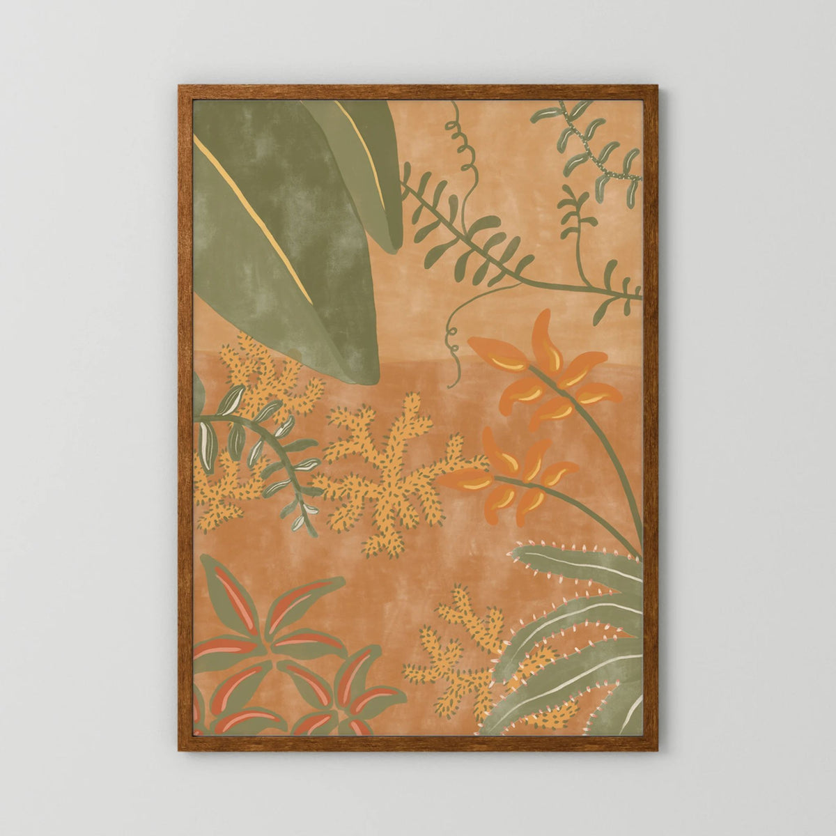 Tropical Landscape Poster 