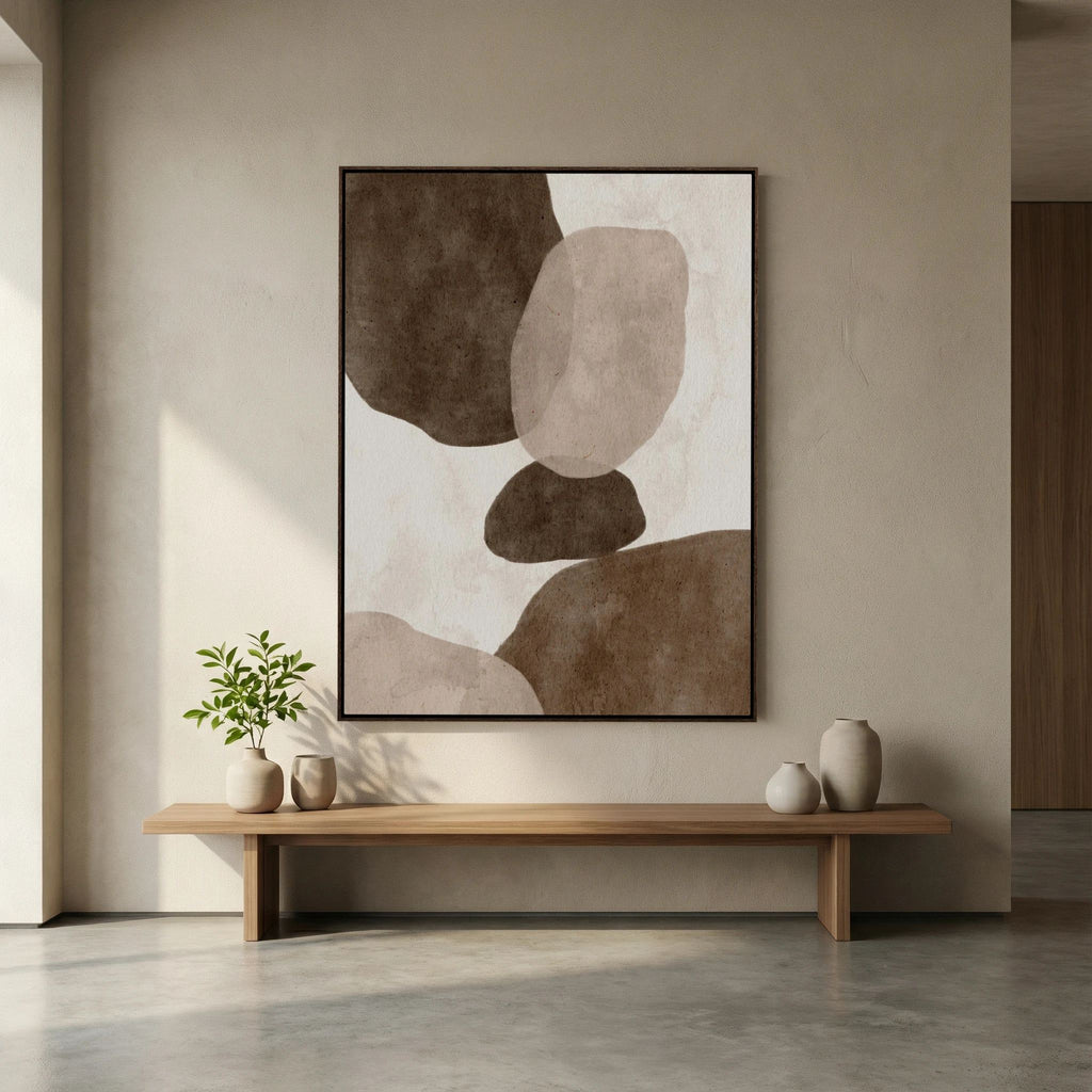 Balance Brown Canvas