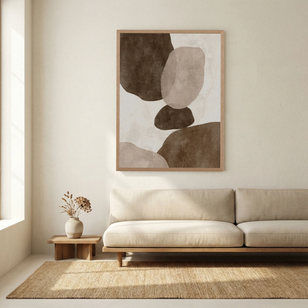 Balance Brown Poster