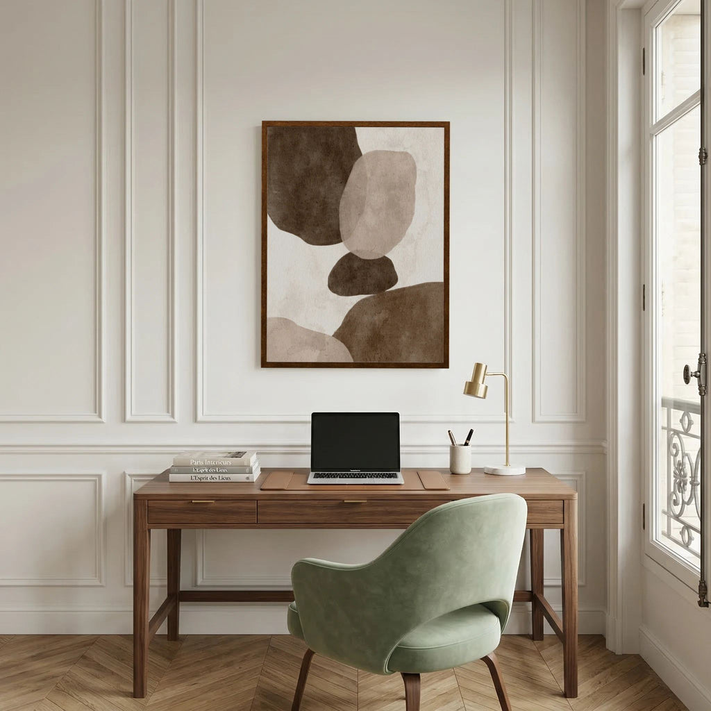 Balance Brown Poster